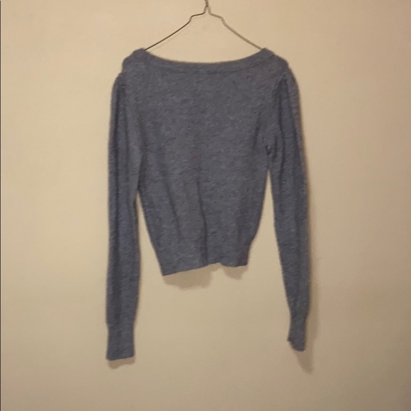 Free People crew neck wool blend grey Sweater - Picture 4 of 9